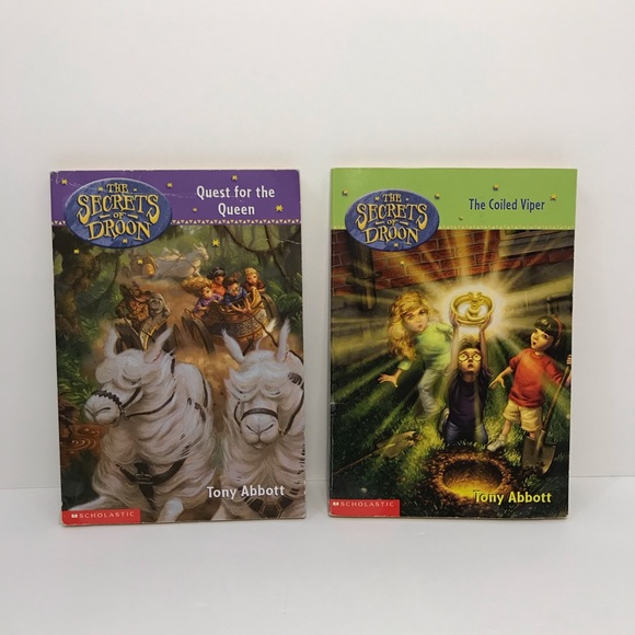 Lot of 2 The Secrets of Droon Kids Series Chapter Books Tony Abbott #’s 10 & 19 - Picture 1 of 6